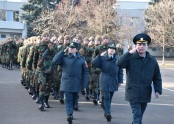 Tinerii recruți ai Armatei Naționale au depus astăzi jurământul militar în Chișinău