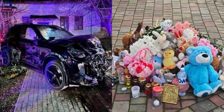 Polina, fetița de 8 ani ucisă de un șofer beat în Bălți, va fi înmormântată mâine