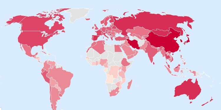 Clasament IQ 2024: Moldova se află pe locul 63, iar China domină topul