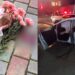 Flori și jucării aduse la locul accidentului din Bălți, în memoria fetiței de 8 ani decedate