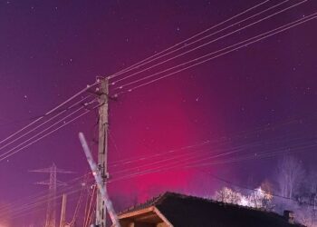 Fenomen rar în România și Moldova: Aurora Boreală pe cer în prima zi a anului 2025