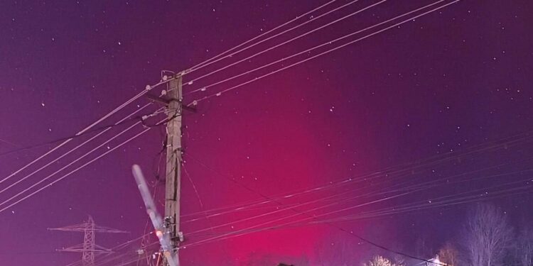 Fenomen rar în România și Moldova: Aurora Boreală pe cer în prima zi a anului 2025
