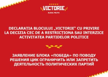Blocul „Victorie” a cerut actualei guvernări să nu mai exercite presiuni asupra opoziției reale prin intermediul CEC