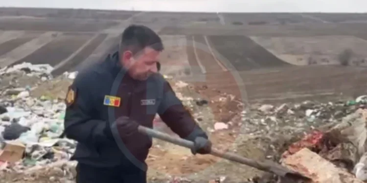 Dezastru ecologic într-un sat aproape de capitală: Tone de carne alterată aruncate la groapa de gunoi, punând în pericol mediul și sănătatea publică |VIDEO