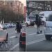 Mămică și copil la un pas de a fi loviți pe trecerea de pietoni, pe strada Alba Iulia