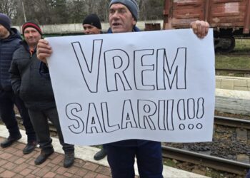 Proteste de amploare în întreaga țară: Angajații Căii Ferate cer plata salariilor restante