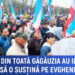 ”Mâinile jos de pe bașcan!” Locuitorii Găgăuziei cer eliberarea Evghenia Guțul