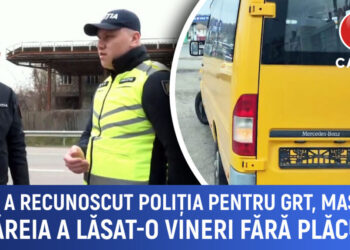 Poliția confirmă blocarea autobuzului GRT pe drumul spre Chișinău; Postul de televiziune va contesta în instanță