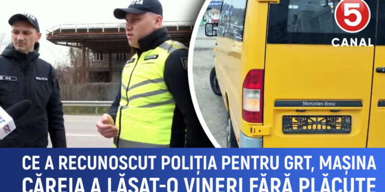 Poliția confirmă blocarea autobuzului GRT pe drumul spre Chișinău; Postul de televiziune va contesta în instanță