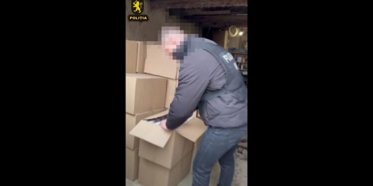 525.000 de țigarete confiscate într-o cauză penală privind organizații criminale