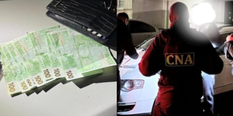 Polițist din Chișinău reținut pentru corupție după ce a cerut mită de 1000 de euro
