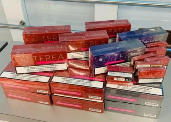 Bagaj plin de rezerve de tutun, găsit la Aeroportul Internațional Chișinău