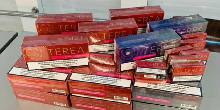 Bagaj plin de rezerve de tutun, găsit la Aeroportul Internațional Chișinău