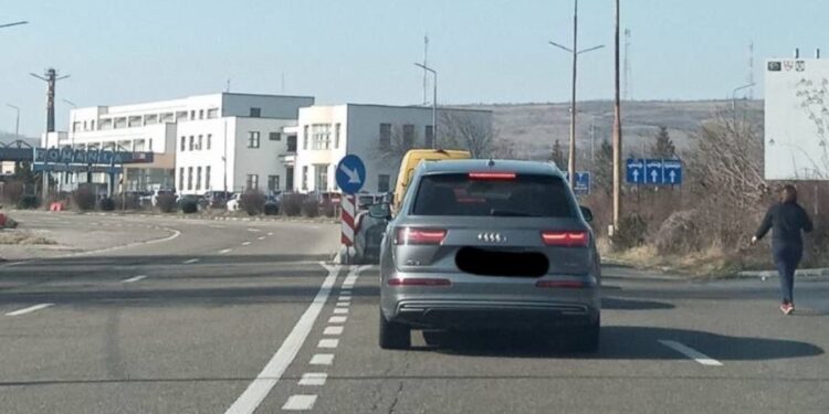 În atenția călătorilor: Aglomerație la vama Leușeni, pe sensul de ieșire din Republica Moldova