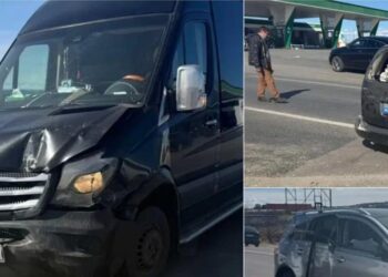 Accident rutier la Bălți: trei autoturisme implicate, o femeie și doi copii răniți