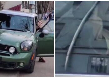 „Vedeta YouTube-ului”: Șoferiță se enervează după ce a fost filmată