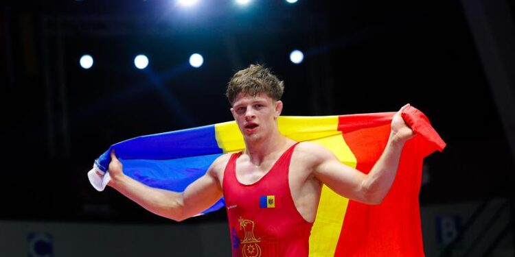 Luptătorul moldovean Alexandru Solovei, campion european Under 23