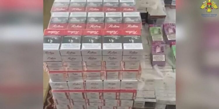 Bărbat prins transportând mărfuri accizate fără acte, la Briceni