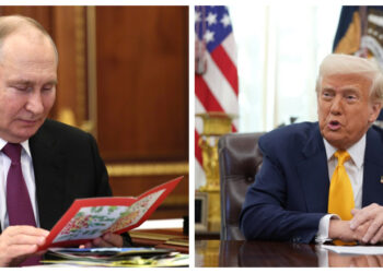 „Momentan, ne înțelegem bine cu Rusia, chiar dacă acum bombardează în draci Ucraina”. Trump admite că Putin „deține toate cărțile”