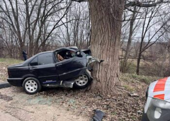 Accident rutier fatal în Sîngera: Șoferul unui BMW a decedat pe loc