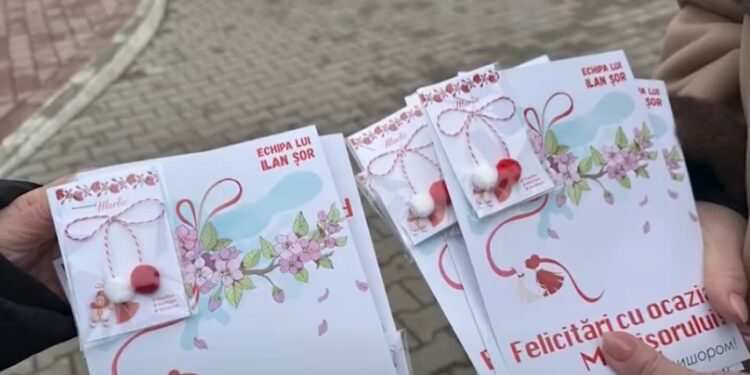 Echipa „Victorie” a adus primăvara în localitățile din țară cu mărțișoare și urări de pace