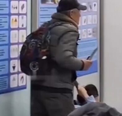 Amenințare cu cuțitul la aeroportul din Alma-Ata: bărbatul a fost reținut după 7 minute