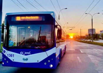 Troleibuzul 35 revine la traseul inițial în Durlești