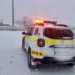 Zăpadă în nordul țării: poliția le cere șoferilor prudență pe drumuri
