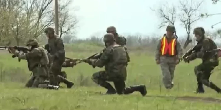 Rezerviștii Armatei Naționale, în exerciții militare la Bulboaca