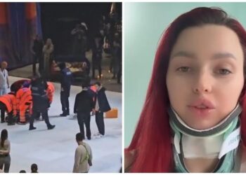 Acrobata care a căzut la „Arena Chișinău” face primele declarații după incident