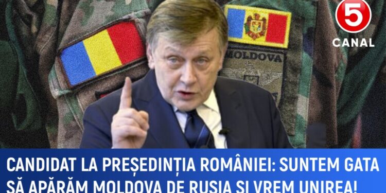 Candidat la funcția de președinte al României, susținut de PAS:  „Suntem gata să apărăm Moldova de Rusia și dorim unirea”