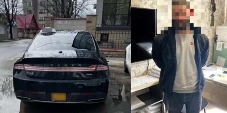 Taximetrist prins în flagrant în timp ce ascundea droguri în Chișinău