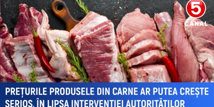 Prețurile produselor din carne ar putea crește semnificativ, în lipsa intervenției autorităților