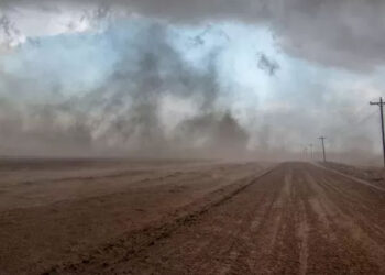 Moldova se transformă în deșert? Solul fertil dispare! Furtuna de praf surprinsă la Căușeni