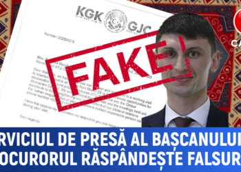 Serviciul de presă al bașcanului acuză procurorul de dezinformare