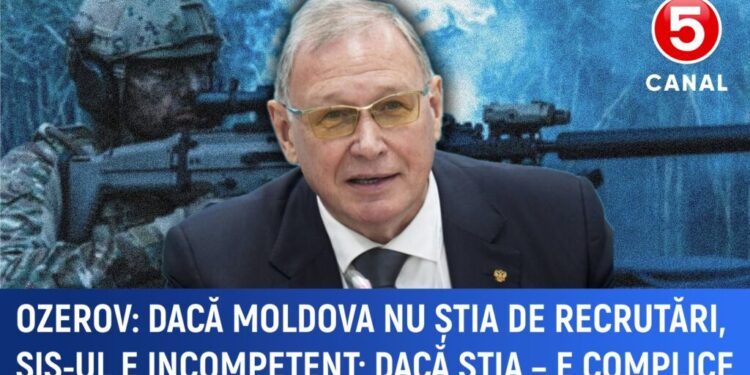 Ambasadorul rus Oleg Ozerov: Dacă Moldova nu știa despre recrutările teroriștilor, SIS-ul este incompetent, iar dacă știa, este complice