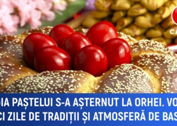 Magia paștelui s-a așternut la Orhei. Vor fi cinci zile de tradiții și atmosferă de basm