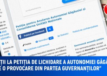 Reacții la petiția privind desființarea autonomiei Găgăuze: ”O provocare din partea autorităților”