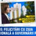 1 Aprilie. Felicitări cu ocazia zilei profesionale a guvernării PAS!