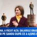 A promis una, dar a făcut alta. După ce a ajuns la putere, salariile mari ale funcționarilor publici nu o mai deranjează pe Maia Sandu
