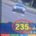 Șofer prins conducând cu 235 km/h pe traseul R-6, aproape de Stăuceni
