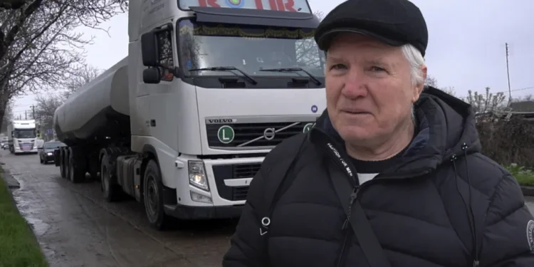 Bălți: Locuitorii sunt nemulțumiți de zgomotul camioanelor pe strada P. Boțu